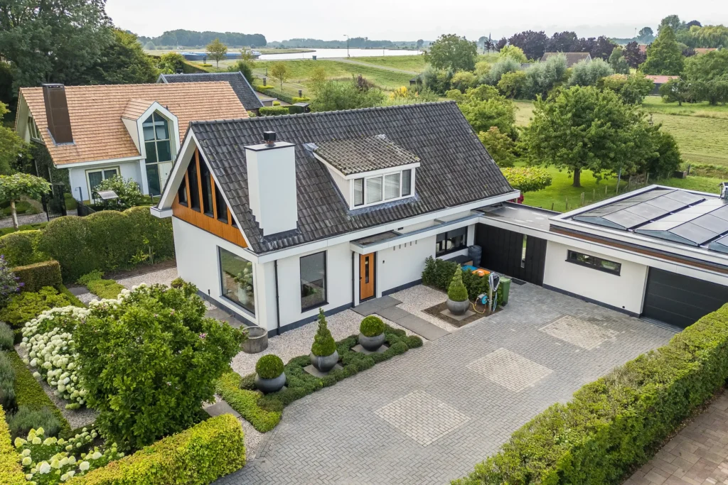 Uitbereiding bestaande woning te Hagestein