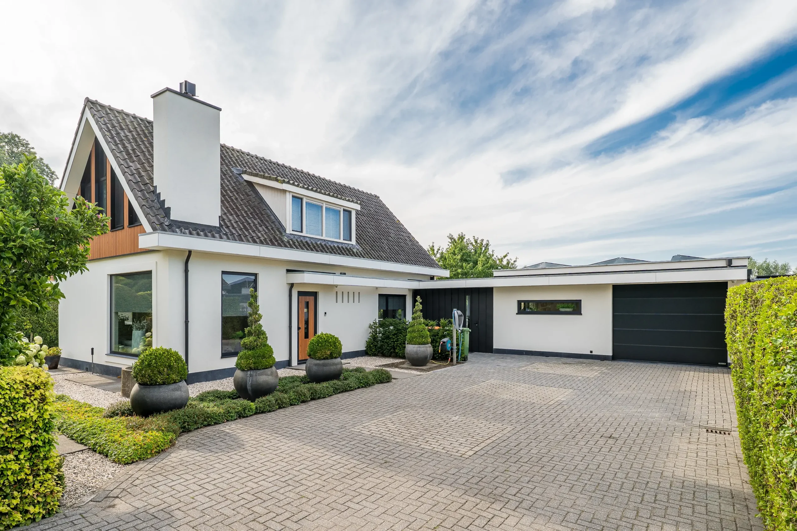 Uitbereiding bestaande woning te Hagestein